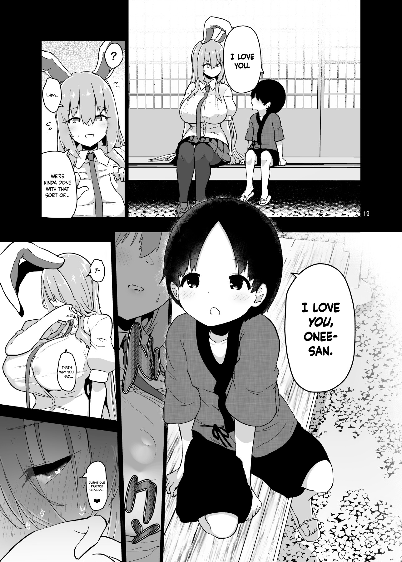 Hentai Manga Comic-The Reprehensible Rabbit Onee-san-Read-18